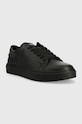 Calvin Klein sneakersy skórzane LOW TOP LACE UP PB HM0HM01019 czarny SS23