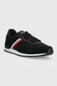 Tommy Hilfiger sneakersy ICONIC MIX RUNNER czarny