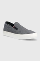 Tommy Hilfiger sportcipő TH HI VULC CORE LOW SLIP ON sötétkék