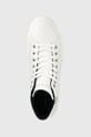 Шкіряні кросівки Tommy Hilfiger TH HI VULC STREET LEATHER білий FM0FM04739