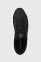 μαύρο Πάνινα παπούτσια Tommy Hilfiger TH HI VULC CORE LOW STRIPES