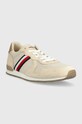 Αθλητικά Tommy Hilfiger ICONIC SEASONAL MIX RUNNER FM0FM04736 μπεζ SS23