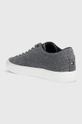 Πάνινα παπούτσια Tommy Hilfiger TH HI VULC CORE LOW CHAMBRAY  Πάνω μέρος: Υφαντικό υλικό Εσωτερικό: Υφαντικό υλικό Σόλα: Συνθετικό ύφασμα