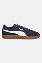 Puma sneakers din piele intoarsă PUMA Smash 3.0 390984 bleumarin SS25