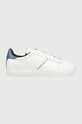Armani Exchange sneakersy skórzane niska biały XUX001.XV093.K709
