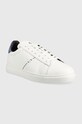 Armani Exchange sneakersy skórzane XUX001.XV093.K709 biały SS23