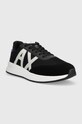 Armani Exchange sneakersy XUX071.XV527.S281 czarny SS23