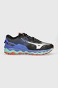 Mizuno pantofi Wave Mujin 9 sintetic negru J1GJ2270