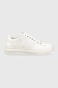 Guess sneakers Vibo piele alb FM5VBS.LEA12.WHITE