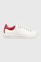 Guess sneakersy VIBO imitacja skóry licowej biały FM5VIB.ELE12.WHIRE