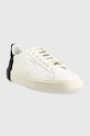Guess sneakersy New Vice FM5NVI.LEA12.WHBLK biały SS23