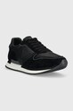 Guess sneakersy potenza ii FM5POT.LEA12.BLACK czarny SS23