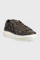 Guess sneakersy VIBO FM5VIB.FAL12.BROCR brązowy SS23