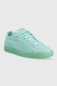 Puma sneakers din piele întoarsă Suede Classic XXI 374915.m turcoaz SS23