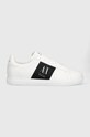 Armani Exchange sportcipő textil fehér XUX173.XV666.S588