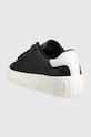 Obuwie Tommy Jeans sneakersy skórzane LEATHER OUTSOLE EM0EM01159 czarny
