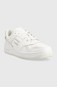 Tommy Jeans bőr sportcipő BASKET CUPSOLE EM0EM01194 fehér SS23
