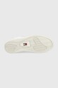 Tommy Jeans sneakers din piele BASKET CUPSOLE EM0EM01194 alb