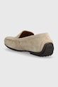 Încălțăminte Polo Ralph Lauren mocasini din piele intoarsa Reynold 803893741004 bej