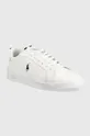Polo Ralph Lauren sneakers in pelle Hrt Ct II bianco