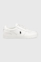 Polo Ralph Lauren sneakers POLO CRT PP textil alb 809885817002