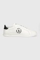 Polo Ralph Lauren sneakersy skórzane Hrt Crt Cl niska biały 809892336001