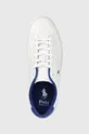 λευκό Δερμάτινα αθλητικά παπούτσια Polo Ralph Lauren LONGWOOD