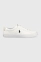 Polo Ralph Lauren tenisówki Sayer tekstylny biały 816893734003
