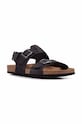 Semišové sandály Geox U SANDAL GHITA A U159VA.00032.C9999 černá SS24