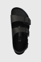 czarny Birkenstock sandały Milano