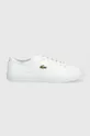 λευκό Δερμάτινα αθλητικά παπούτσια Lacoste GRIPSHOT Ανδρικά