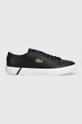 nero Lacoste sneakers in pelle GRIPSHOT Uomo