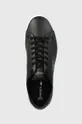 μαύρο Δερμάτινα αθλητικά παπούτσια Lacoste GRIPSHOT