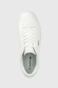 λευκό Δερμάτινα αθλητικά παπούτσια Lacoste POWERCOURT