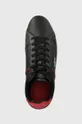 czarny Lacoste sneakersy skórzane EUROPA PRO