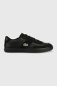 Lacoste sneakers din piele COURT-MASTER PRO piele întoarsă negru 44SMA0084