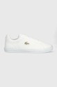 Tenisky Lacoste LEROND PRO imitácia kože biela 45CMA0052