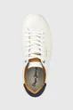 λευκό Δερμάτινα αθλητικά παπούτσια Pepe Jeans YOGI