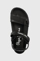 Pepe Jeans sandały URBAN czarny PMS90102