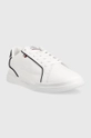 Tenisky Tommy Hilfiger LO CUP LEATHER biela