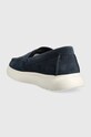 Obuwie Tommy Hilfiger mokasyny zamszowe TOMMY HILFIGER HYBRID LOAFER FM0FM04440 granatowy
