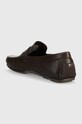 Obuća Kožne mokasinke Tommy Hilfiger CASUAL HILFIGER LEATHER DRIVER FM0FM04446 smeđa