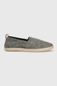 crna Espadrile Tommy Hilfiger TH ESPADRILLE CORE CHAMBRAY Muški