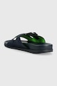 Obuwie Tommy Hilfiger klapki zamszowe HILFIGER NUBUCK BUCKLES SANDAL FM0FM04459 granatowy