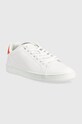Кожаные кроссовки Tommy Hilfiger COURT SNEAKER LEATHER CUP FM0FM04483 белый SS23