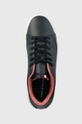 sötétkék Tommy Hilfiger bőr sportcipő ELEVATED RBW CUPSOLE LEATHER