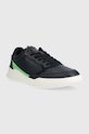 Tommy Hilfiger sneakersy skórzane ELEVATED CUPSOLE LEATHER FM0FM04490 granatowy SS23
