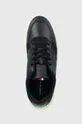granatowy Tommy Hilfiger sneakersy skórzane ELEVATED CUPSOLE LEATHER