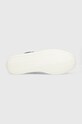 Tommy Hilfiger sneakersy skórzane ELEVATED CUPSOLE LEATHER FM0FM04490 granatowy