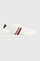 Кроссовки Tommy Hilfiger CORE LO RUNNER имитация натуральной кожи белый FM0FM04504